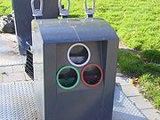 glass recycle bin