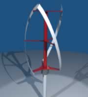 A helical twisted VAWT.